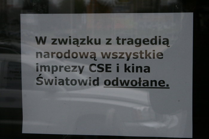 Elbląg w żałobie