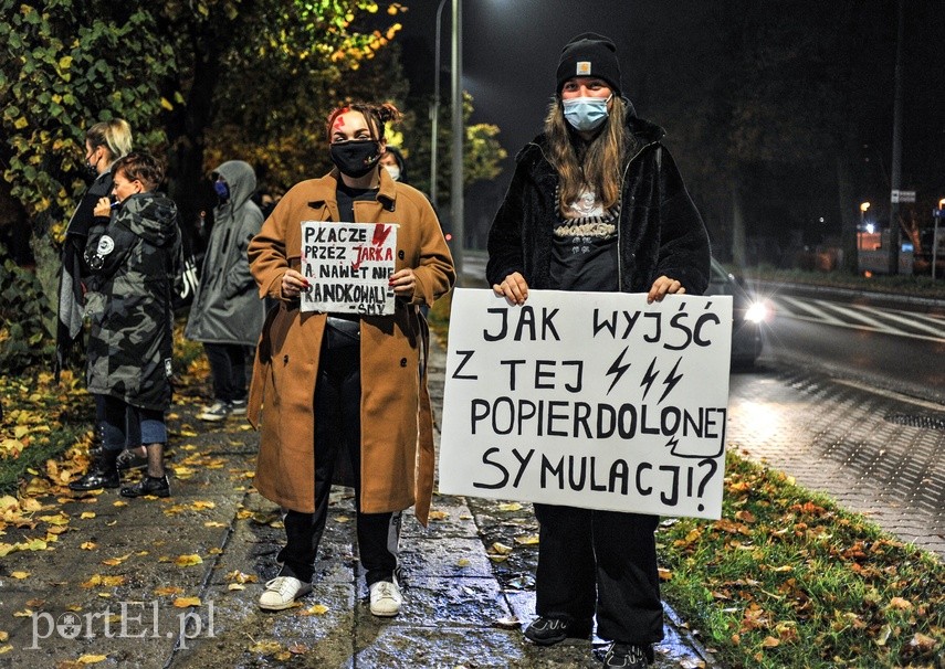 No woman, no kraj. Kolejne protesty w Elblągu