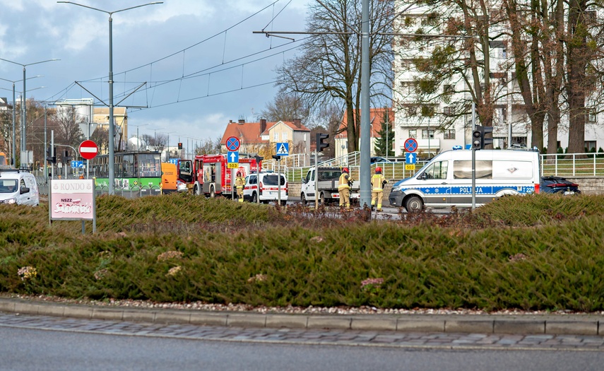 Kolizja z tramwajem