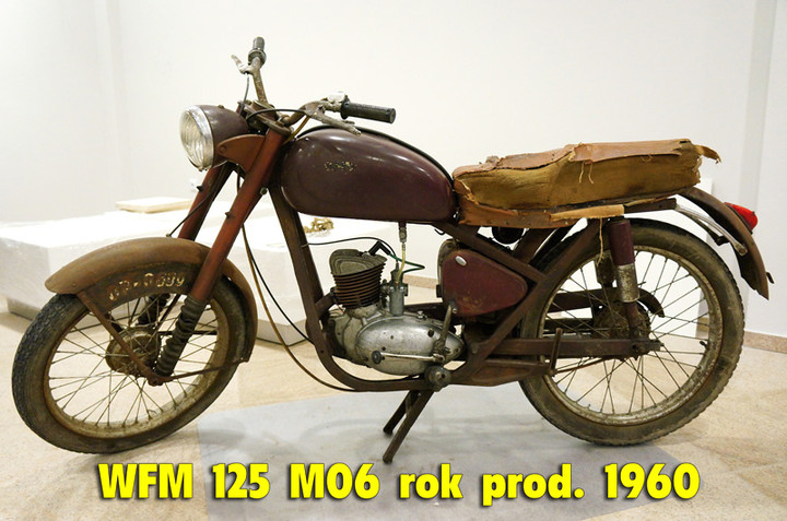 Motocykle PRL na wystawie