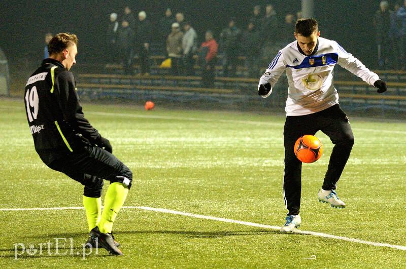 Sparing Olimpii z Huraganem Morąg