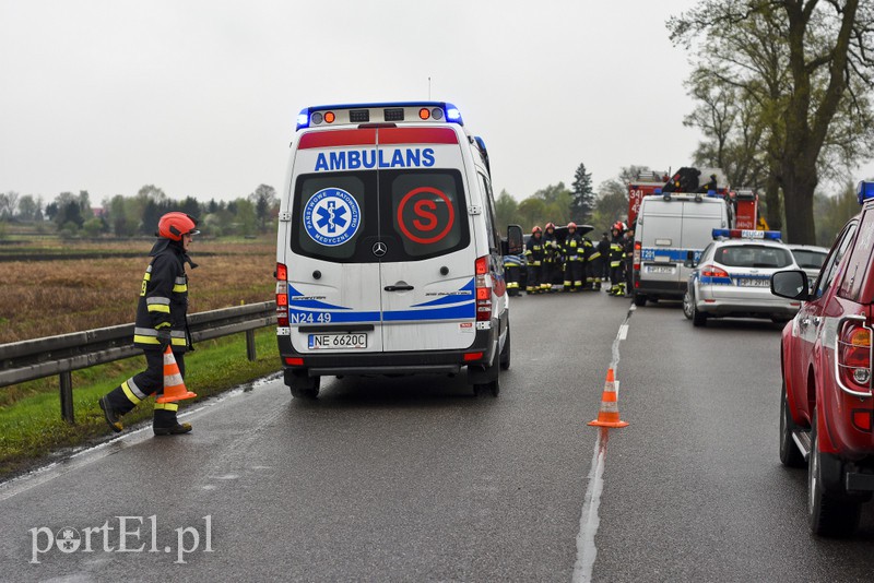 Wypadek przed Jegłownikiem