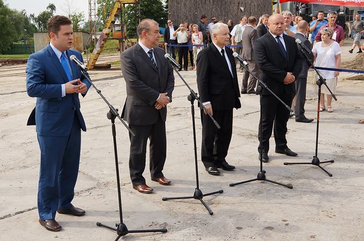 Jarosław Kaczyński w Elblągu