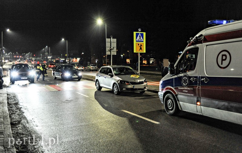 Potrącenie chłopca na Nowowiejskiej