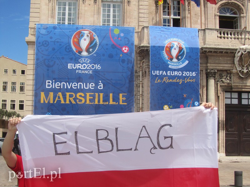 Tak Elbląg kibicował w Marsylii