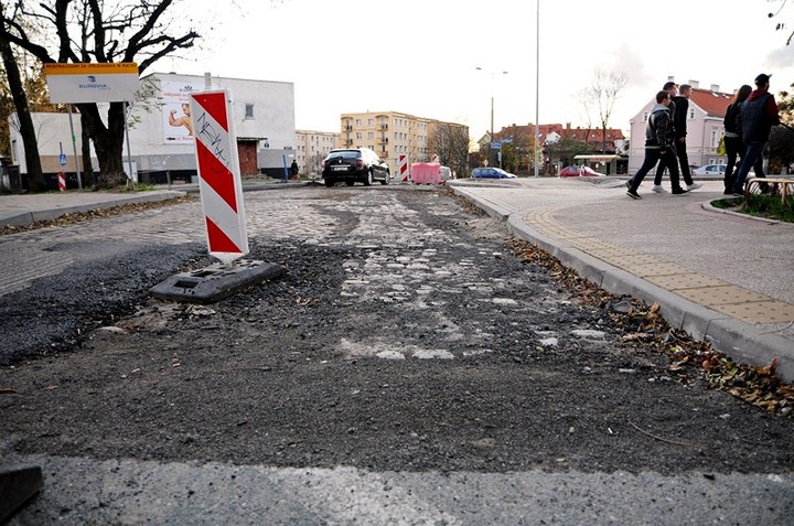 Kocie łby na Słonecznej