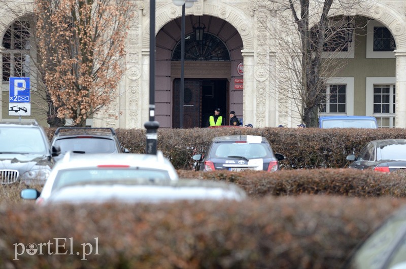 Bomba w sądzie?