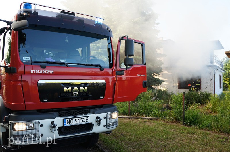 Pożar na Druskiej