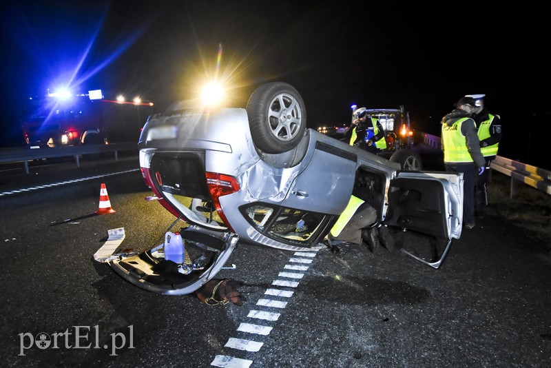 Wypadek na S7. Trasa w kierunku Gdańska zablokowana