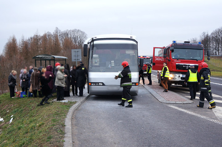 Pożar w rosyjskim autokarze