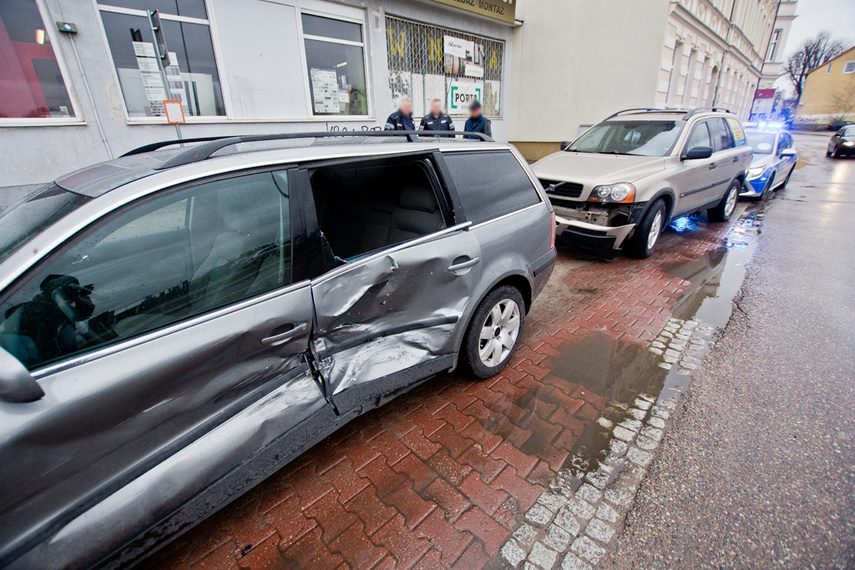 Zderzenie trzech pojazdów na ul. Malborskiej
