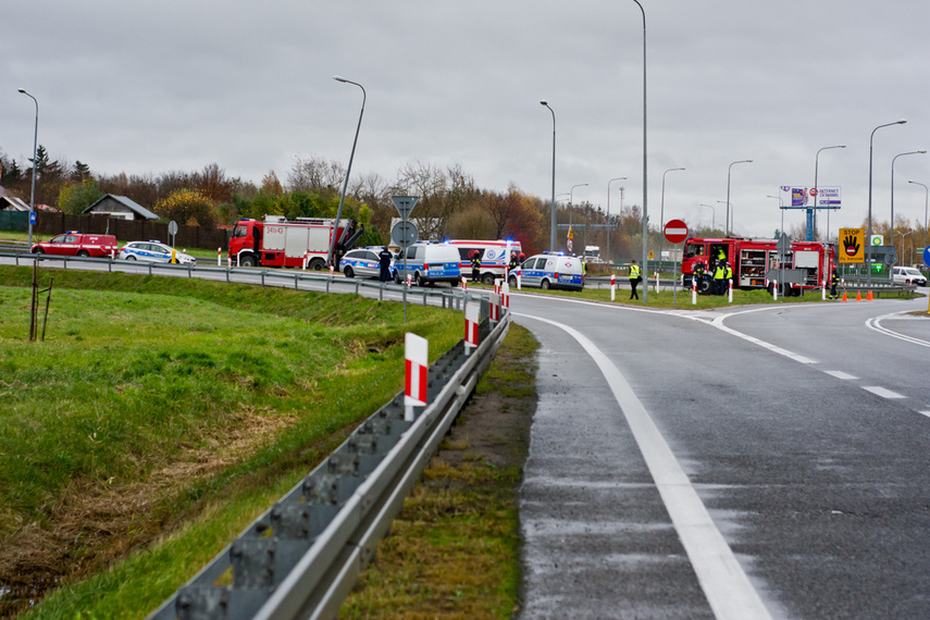 Tragiczny wypadek na węźle Wschód, zginęła 12-latka.