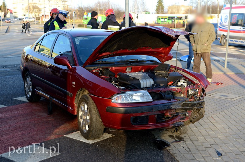 Wypadek na skrzyżowaniu ul. Ogólnej z Legionów