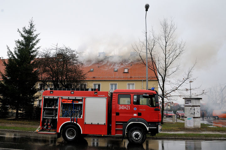 Pożar na Grottgera