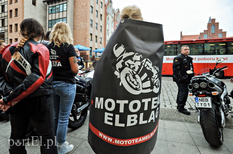 Krwiodawcy na motocyklach i z sercem na dłoni