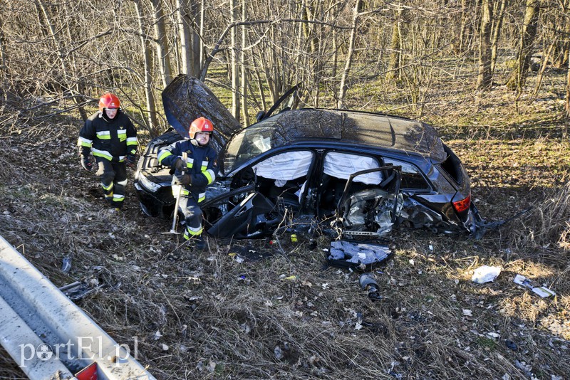 Wypadek na starej siódemce