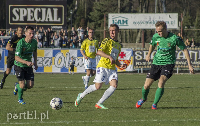 Olimpia pokonała Stal