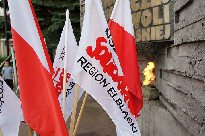 Elbląskie obchody 33. rocznicy Porozumień Sierpniowych