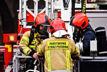>Pożar sadzy w kominie przy ul. Pionierskiej