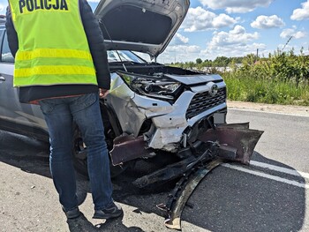 >Zderzenie na Pasłęckiej