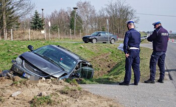 >Wypadek w Gronowie Górnym