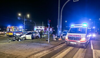 >Wypadek przy szkole muzycznej