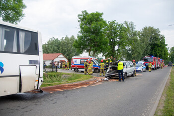 >Wypadek w Raczkach Elbląskich