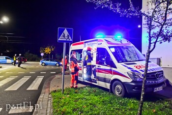 >Kolizja skutera z toyotą