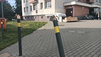 >Słupki, które uprzykrzyły mieszkańcom życie