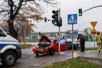 > Kolizja na Pionierskiej