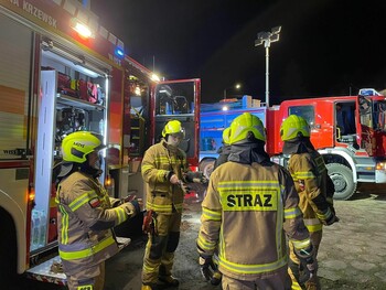 >Pożar w Markusach