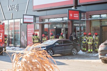 >Pożar w centrum handlowym