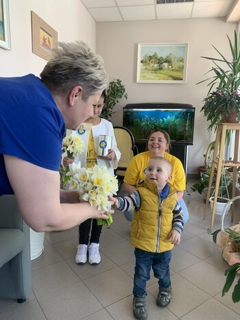 >Kwestowali na rzecz elbląskiego hospicjum