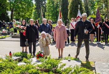 >Upamiętnili rocznicę zakończenia wojny