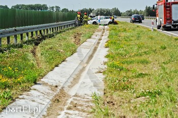 >Dachowanie na obwodnicy, utrudnienia w kierunku Gdańska
