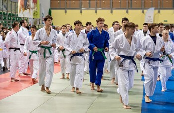 >Judocy trenują w Elblągu