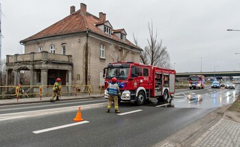 >Pożar w zabytkowej willi