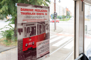>Zabytkowy tramwaj
