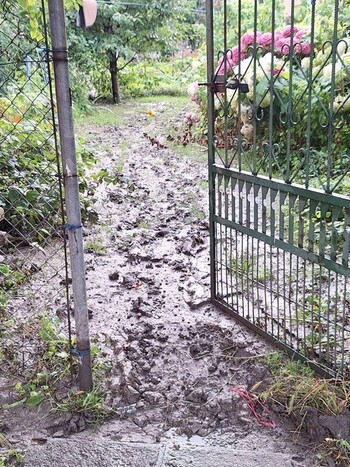 >Podtopienia w Tolkmicku 