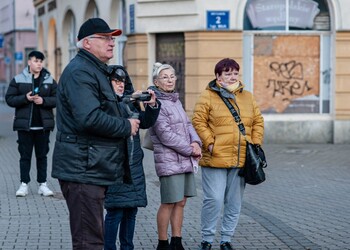 >Prounijnie i przeciw wysokim cenom. Kolejny protest w Elblągu