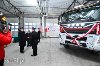 >Spełniają się marzenia elbląskich strażaków