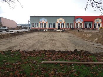 >Trwa budowa Centrum Dydaktyki i Symulacji Medycznej w EUH-E
