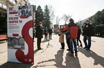 >Solidarność rodziła się w Elblągu