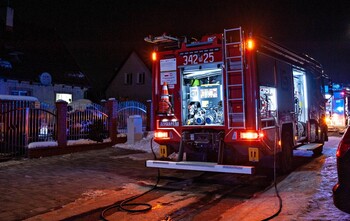 >Pożar na Skierniewickiej