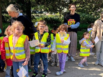 >Przemaszerowali przez miasto, promując integrację