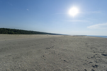 >To najszersza plaża w Polsce