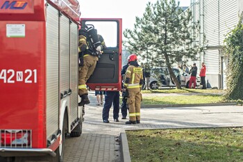 >Alarm bombowy w Ogrodach. To tylko ćwiczenia