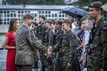 >Ślubowanie terytorialsów. Są gotowi, są blisko