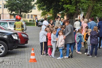 >Ewakuacja przedszkola nr 10