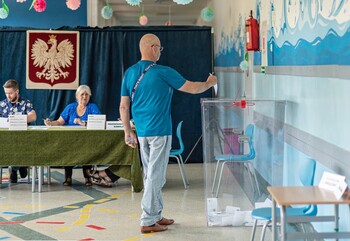 >Elblążanie wybierają prezydenta Polski